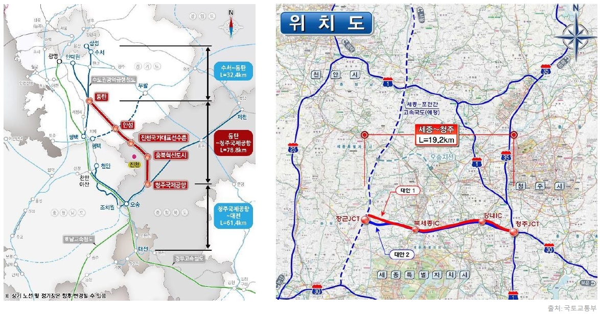 고속도로개발예정